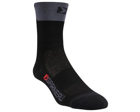 Louis Garneau Merino 60 Socks (Black/Red)